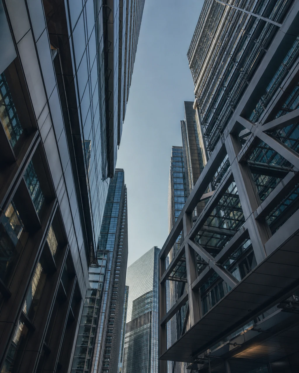 Skyscraper skeleton — the enterprise foundation for AI